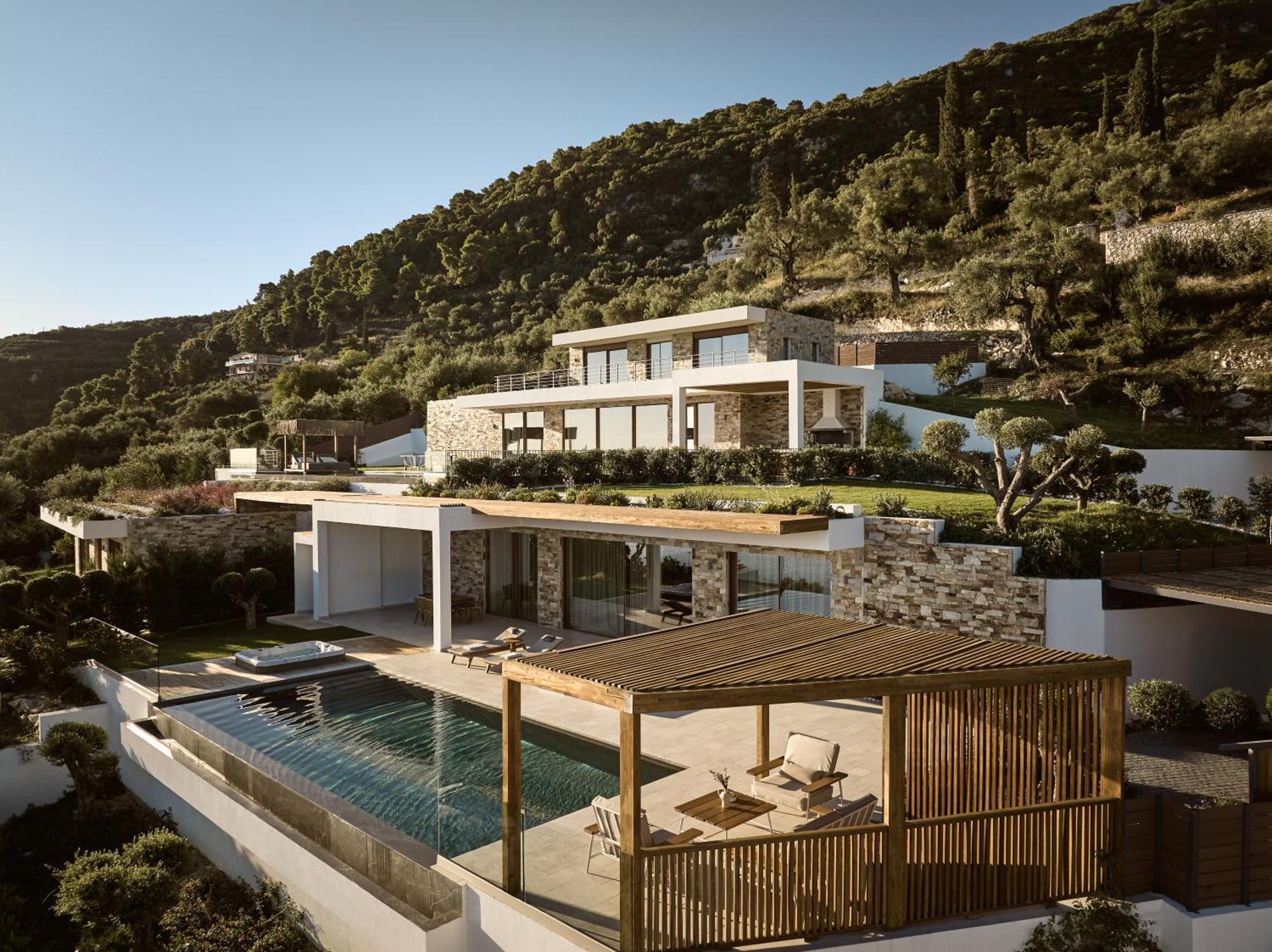 Thesan Villas Marathias  ภายนอก รูปภาพ