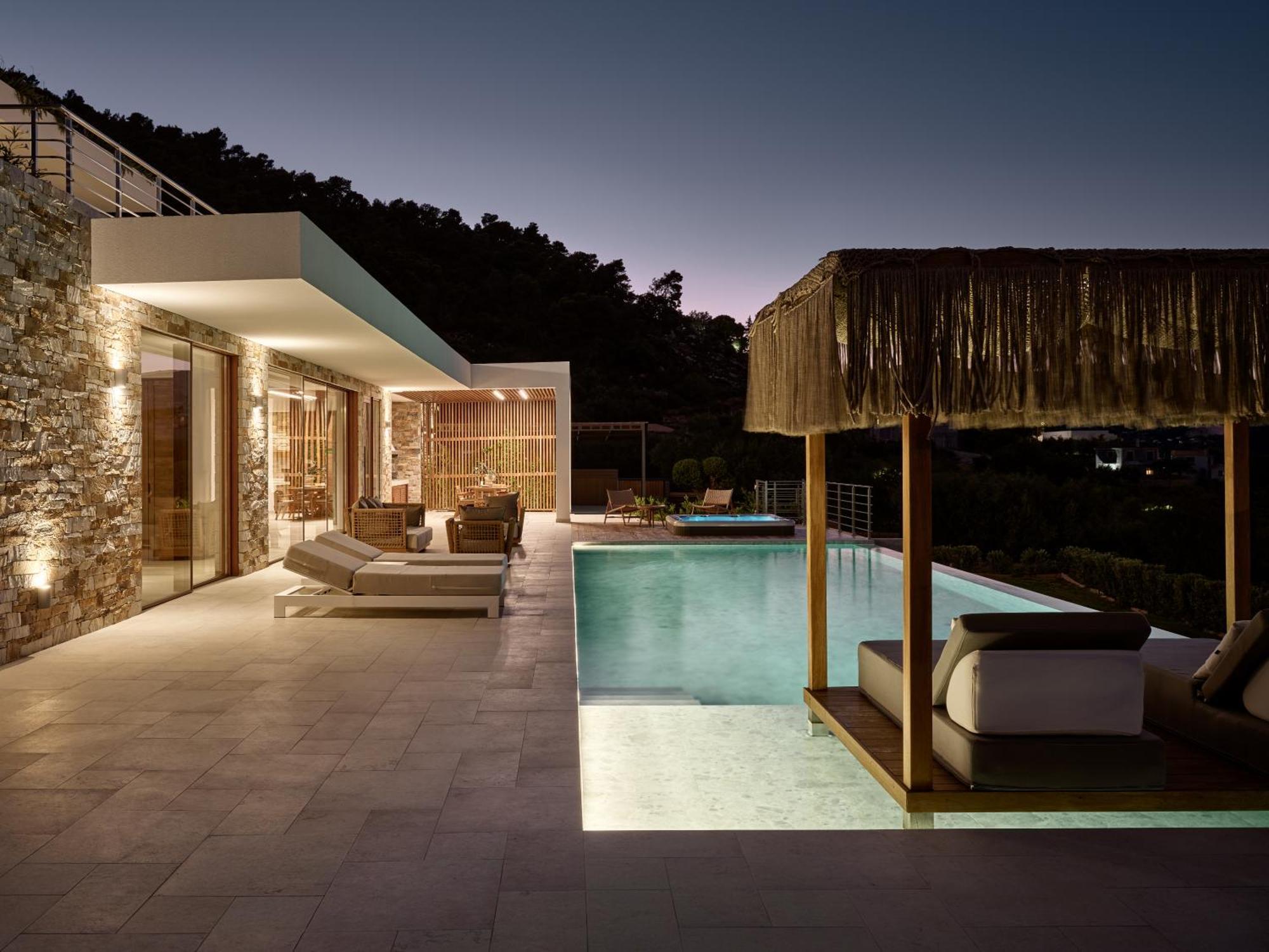 Thesan Villas Marathias  ภายนอก รูปภาพ