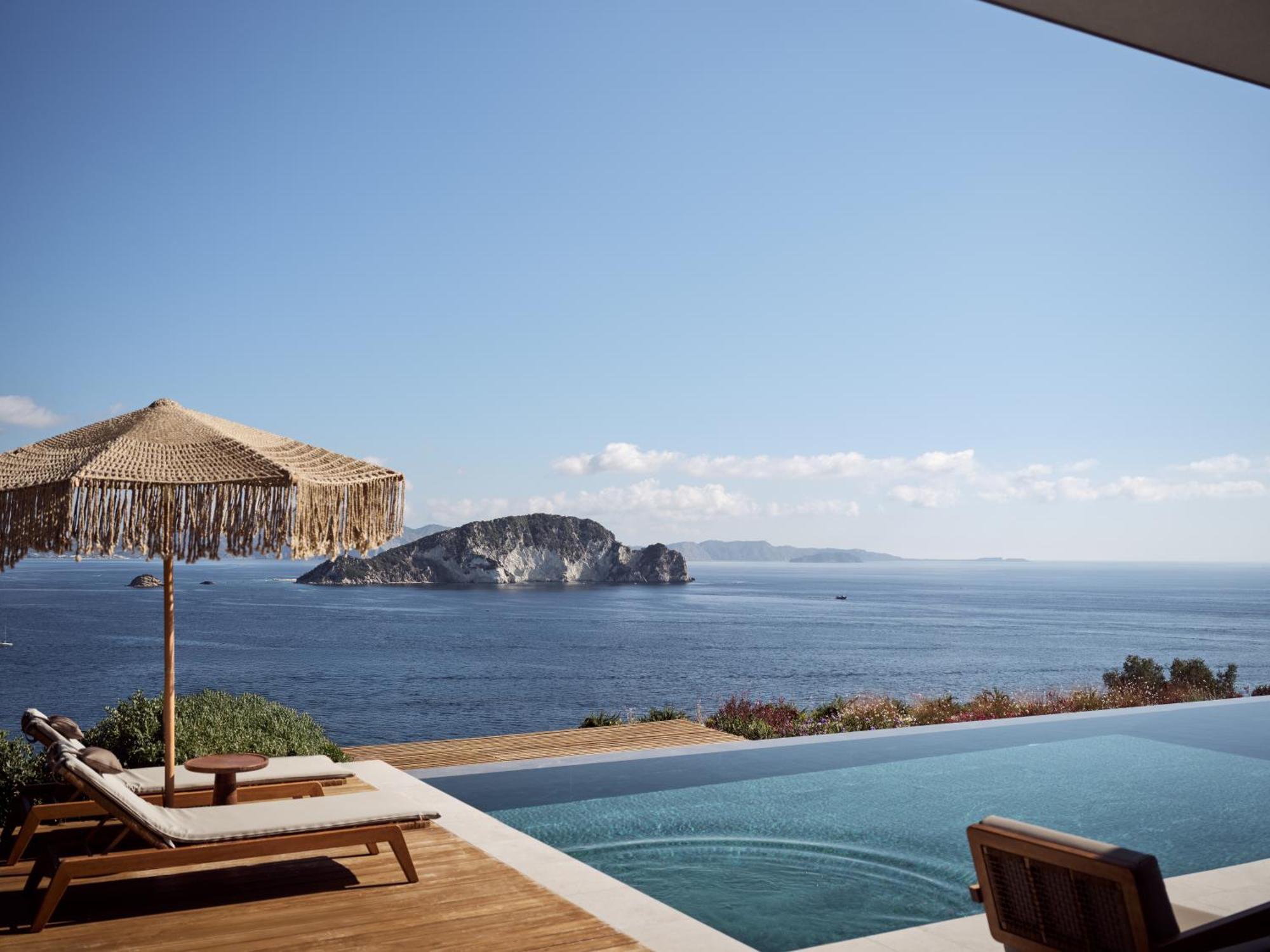 Thesan Villas Marathias  ภายนอก รูปภาพ